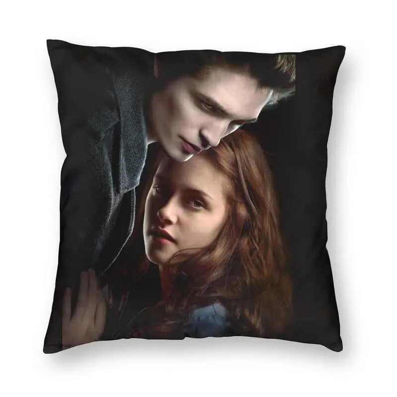 The Twilight Saga Pillow Case Decoration Vampire Fantasy Film Cushions Throw Pillow for Living Room Double-sided Printing