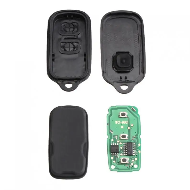 314MHz 2 1 Buttons Keyless Uncut Flip Remote Key Fob HYQ12BBX, HYQ12BAN, HYQ1512Y Fit for Toyota
