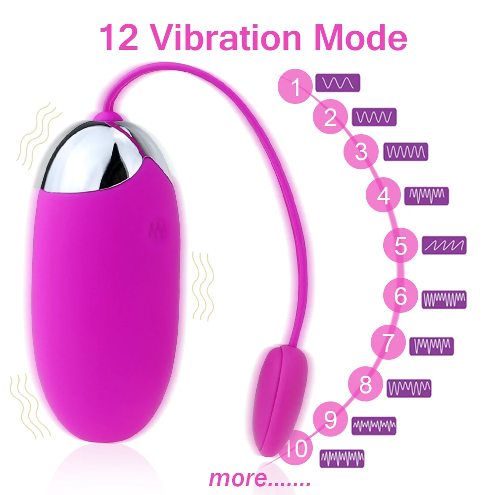 Bullet Vibrators with iOS Android APP Bluetooth Wireless Remote Control Vibrating Egg Vibrator Ball 12 Speeds Sex Toys for Women