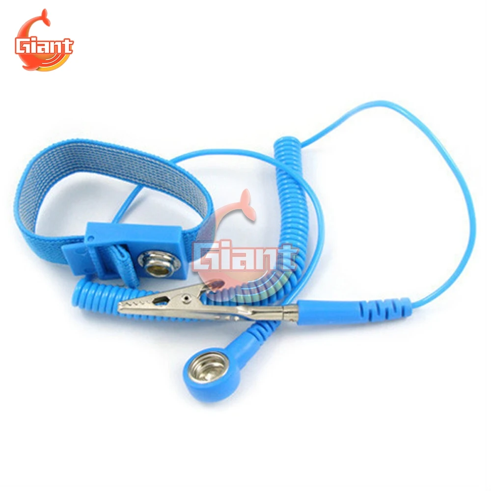 Anti Static Wrist Strap Hand with Grounding Wire Welding Work Glo Self Defense Anti Static Bracelet Electrostatic ESD Discharge