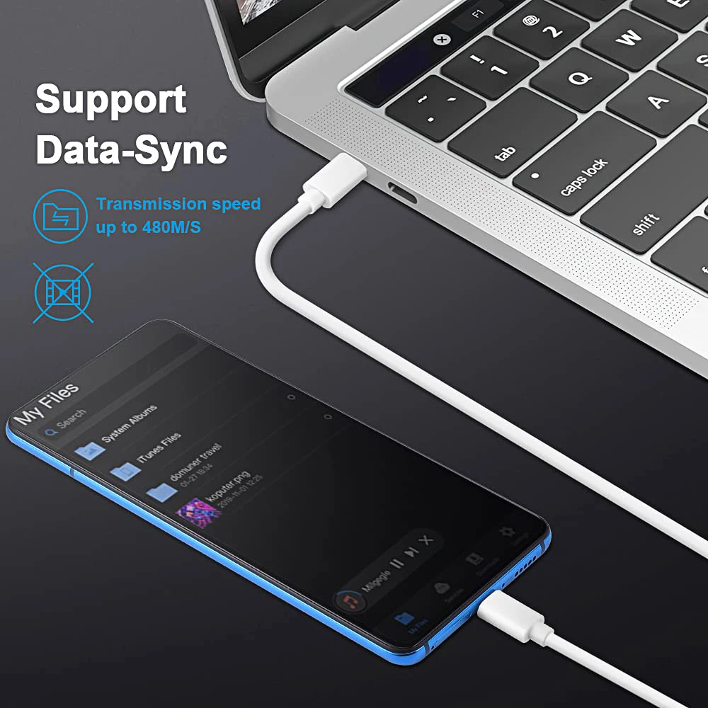 Cable USB C a USB tipo C de 200W, cargador de teléfono de carga rápida PD 5A, Cable de USB-C para Xiaomi, Huawei, Samsung, Macbook m1, iPad Pro Air