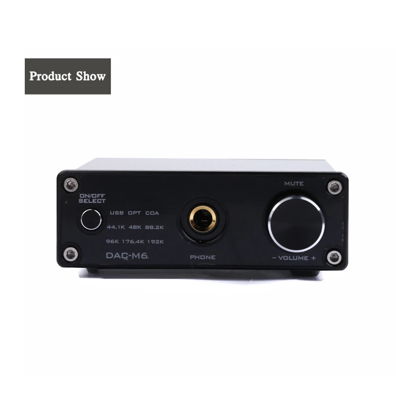 HIFI decoder audio converter DAC-M6 decoding amp all-in-one DAC fever USB sound card HIFI desktop headphone amplifier