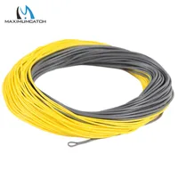 Línea de pesca con mosca Maximumcatch, cortador de viento de 100 pies, 4wt-8wt, línea de mosca flotante hacia adelante con 2 bucles soldados