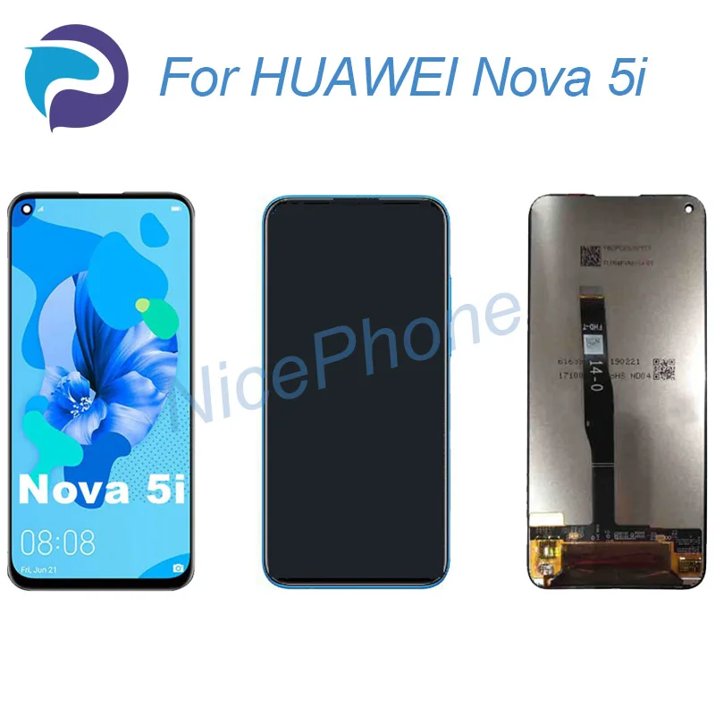 

For HUAWEI Nova 5i lcd screen + touch digitizer display GLK-LX1/LX1U/LX2/LX3/AL00/TL00 Nova 5i lcd screen replacement assembly