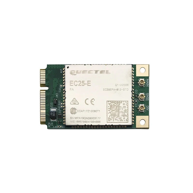 Imagem -02 - Estoque Ec25 Ec25-e Ec25efa512-std v2 Mini Pcie Módulo Cat4 Lte Somente Módulo 4g Suporte a Comunicação Usb Pcs por Lote em