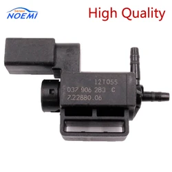 YAOPEI-Válvula de Control de solenoide, colector de admisión de aire para V W Bora EOS Passat Golf CC Tiguan Seat Leon A6 Q5, 037906283C 037906283