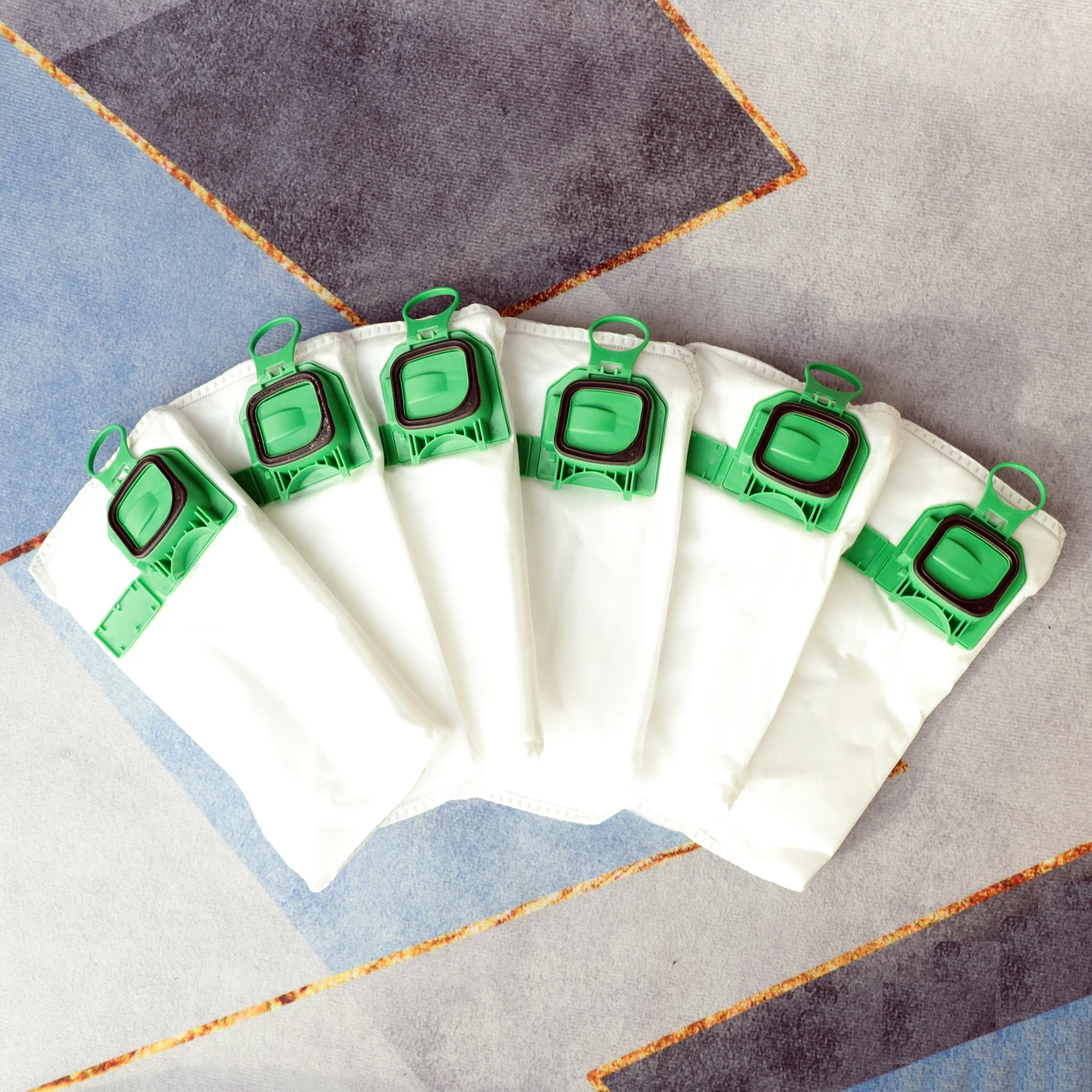 6Pcs Dust Filter Bag For Vorwerk VK140 VK150 FP140 High Efficiency Vacuum Cleaner Replacement Bags Vacuum Cleaner Spare Parts