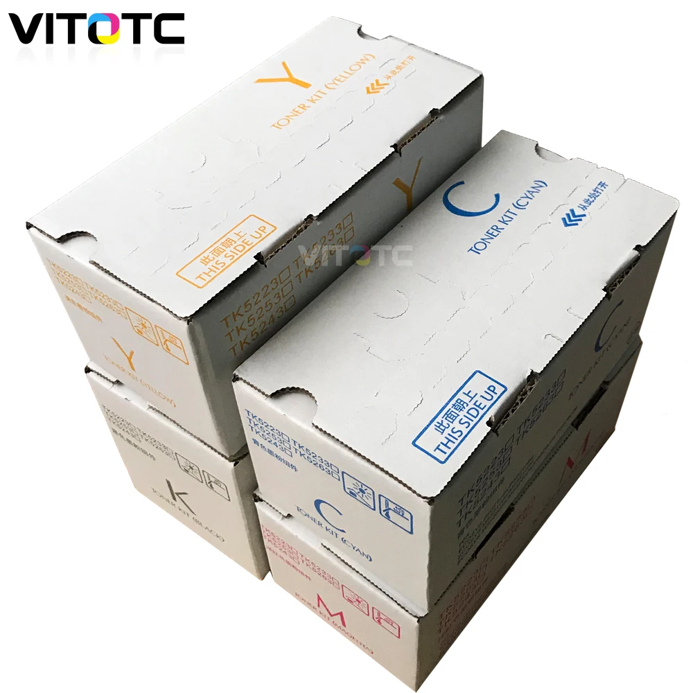 Imagem -06 - Cartucho de Toner Colorido para Kyocera Ecosys Impressora a Laser Tk5240 Tk-5242 Tk-5244 M5526cdn M5526cdw P5026cdn Mfp