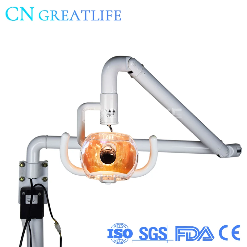 

Dental Chair Square 120cm Lamp Wall Mounted Dental Operating Light Dental Surgical Halogen Light