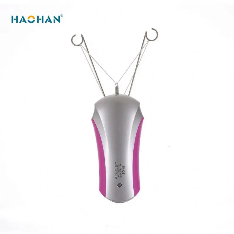 Novo corpo elétrico removedor de pêlos faciais feminino fio depilador elétrico rosto algodão fio defeather senhora barbeador para corpo rosto