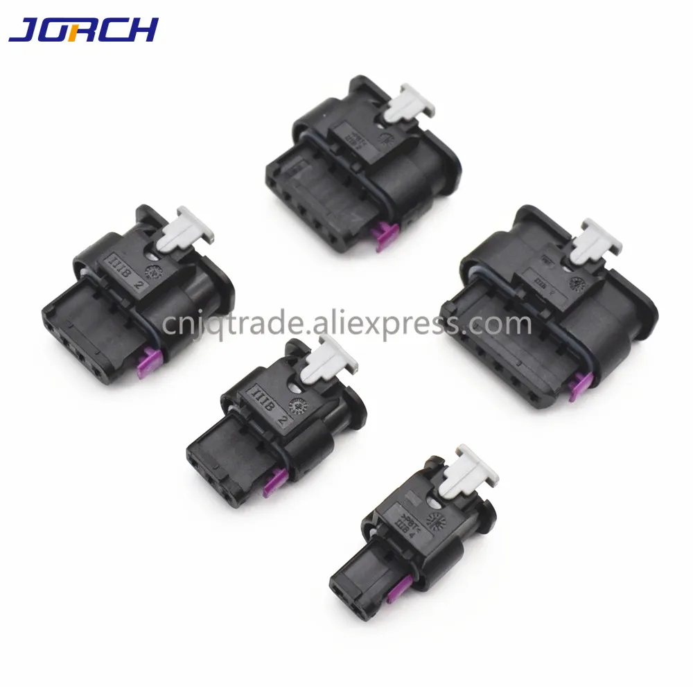 5sets 2/3/4/5/6 Pin Auto VW Audi female electrical connector 1718653-1 1-1924067-4 1-1718806-1 1718657-1 1-1718645-1 4F0973706