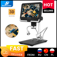 Andonstar AD206 2MP USB Digital Microscope Jewellery Magnifier for PCB Check BGA Soldering and SMT SMD Repair Tools Black&White