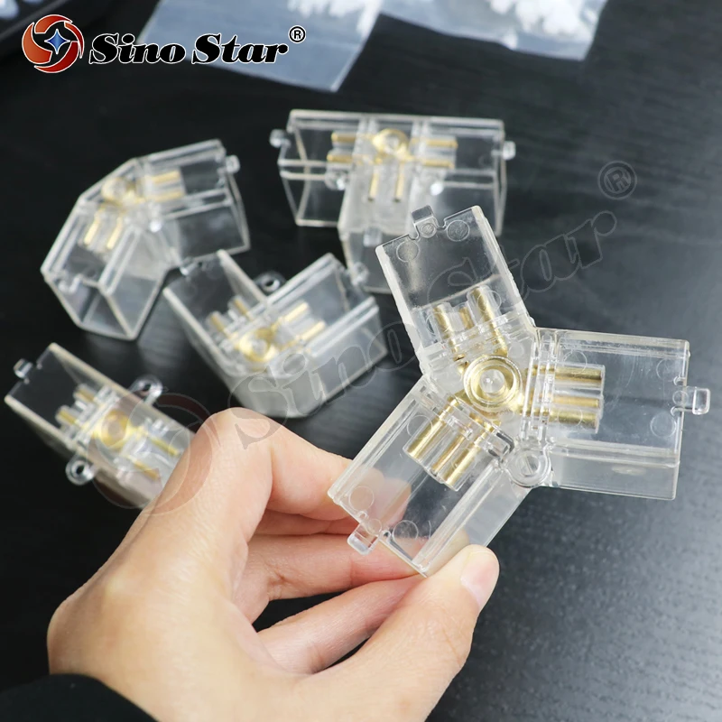 Alle Koperen Pin Connector Voor Led Lamp Is Geschikt Voor Sinostar Hexagon Licht Buis 110-240V Universele