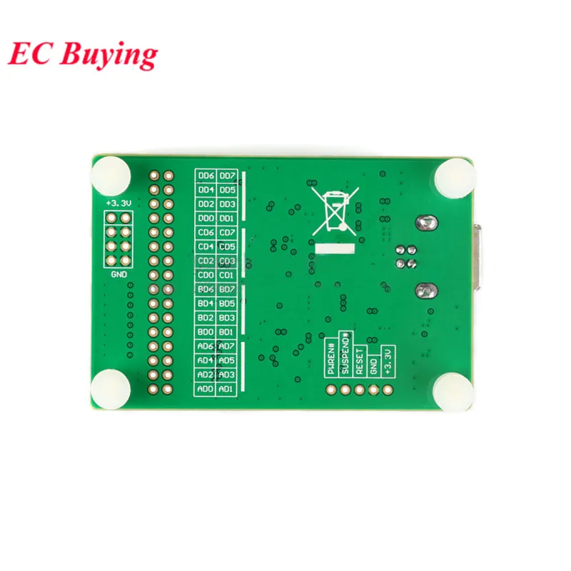 FT4232HL FT4232 Development Board USB to Serial Port Module SPI I2C IIC Onboard AT93C46 High Speed USB 2.0 Data Acquisition