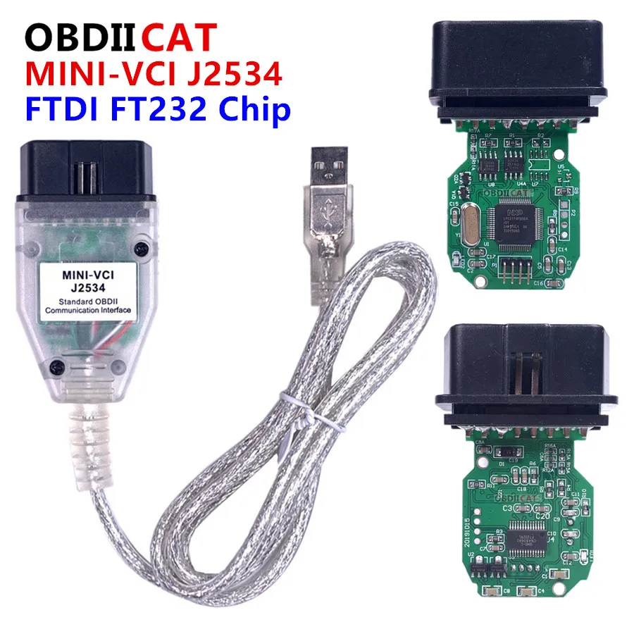 

Latest V15.00.028 MINI VCI Interface FOR TOY--OT--A TIS Techstream MINI-VCI FT232RL Chip J2534 OBD2 Diagnostic Cable Free Ship