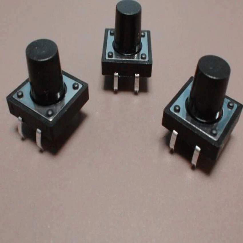 

500PCS/Lot Push Button Switch 12*12*11 12*12 Light Touch H= 11mm