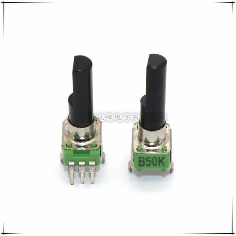 

[BELLA] original brand new mixer imported from Taiwan ALPHA B10K B20K B50K B100K potentiometer R09 handle length 23MMF--10P