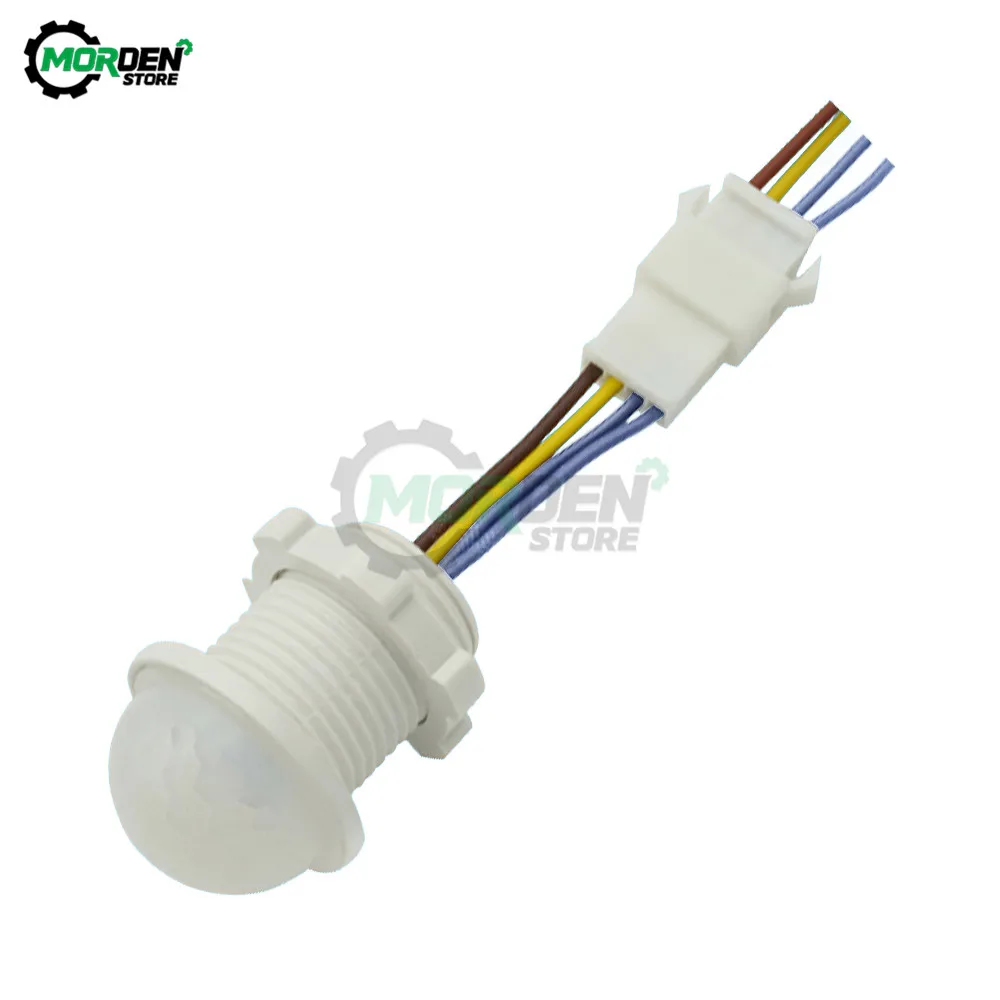 AC 220V Infrared PIR Probe LED Body Motion Sensor Infrared Induction Switch Automatic LED Light Lamp Controller Switch 100W