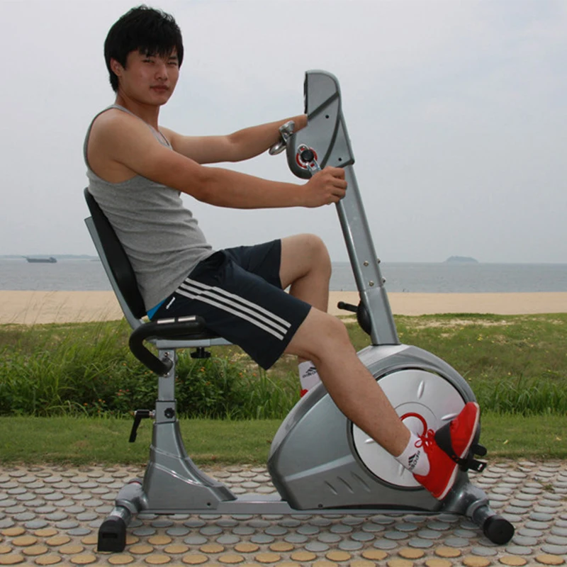 Indoor Exercise Bike Weight Loss Spinning Bike Fitness Equipment Recumbent Cycling Bike for hand Home Gym machine for training