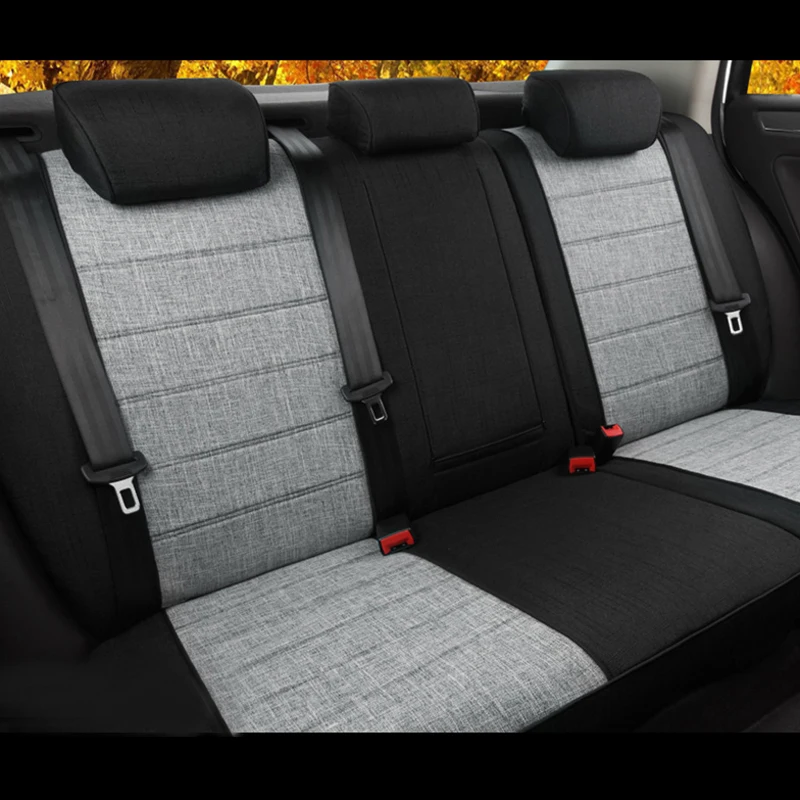 Customized Linen Fabric Covers Seat Protectors For Acura RDX 2009 2008 2013 2007 Auto Seats Cover Set Car Accessories 12 PCS/set