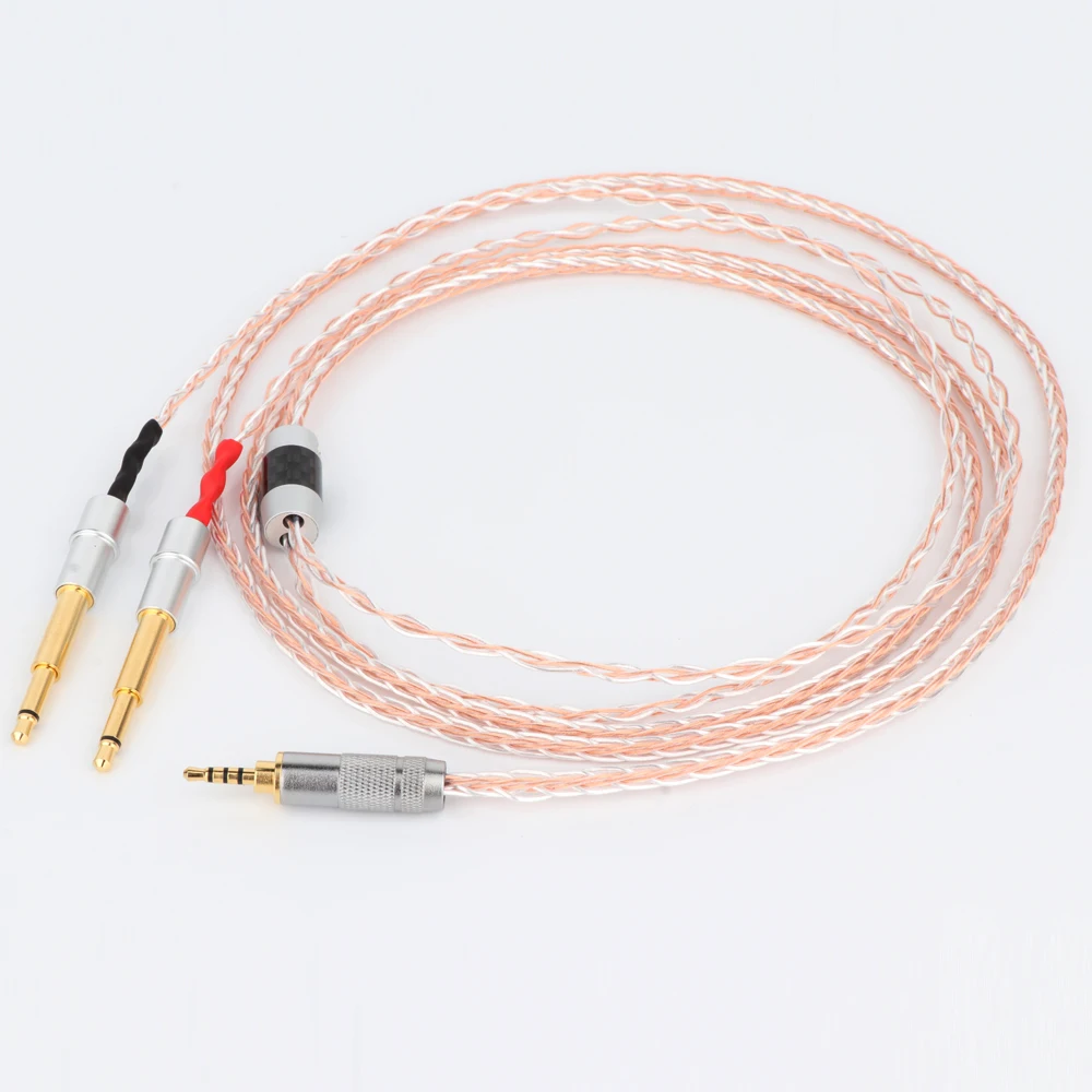 

HiFi 2.5mm to 2X3.5mm With OCC Silver Plated Earphone Cable for MEZE99 Classics 99neo NEO NOIR Sony WM1A, NW-WM1Z, PHA-2