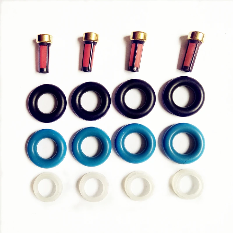 4kits fuel injector repair kits for Mazda 6 injector 0280156154 0586156156  for AY-RK057