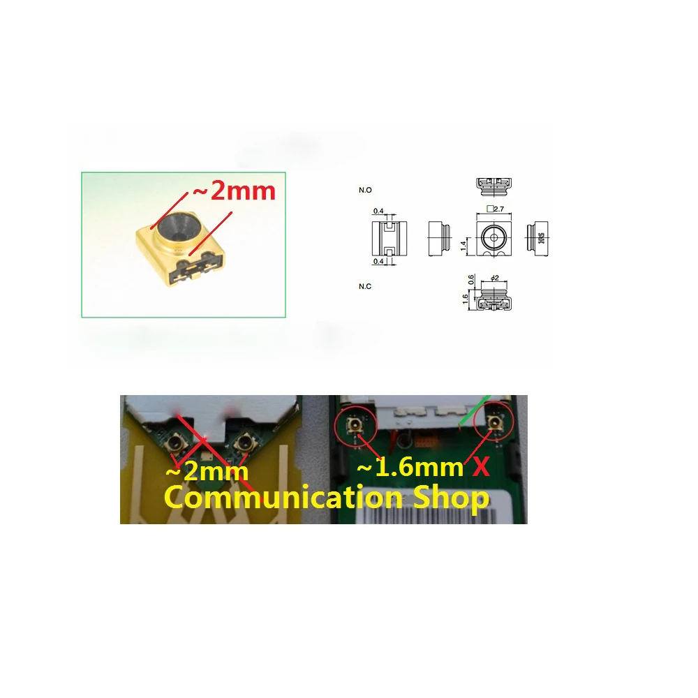 1PC MS156(DIY IPX) TO SMA Female RF RG178 Cable 15CM For LTE Modem Yota LU150