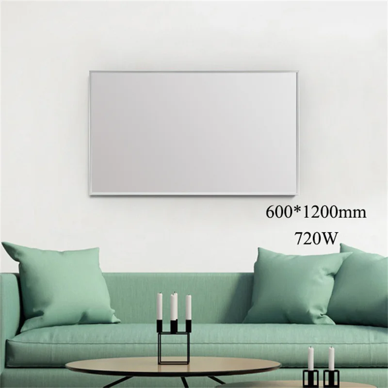 

Ir Heating Panel With Switch Carbon Crystal Far Infrared Wall Ceil Mounted Heater 600*1200mm 720W High Quality Hot Sale SF-720