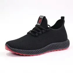 New Fashion Men Tennis Shoes Breathable Air Mesh Sneakers Walking Footwear Male Sport Shoes Comfortable Casual Tenis Masculino