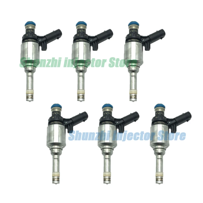 

6pcs Fuel Injector Nozzle For AUDI,VW,SKODA,SEAT 1.8L TSI,TFSI FUEL INJECTOR OEM: 06J906036H