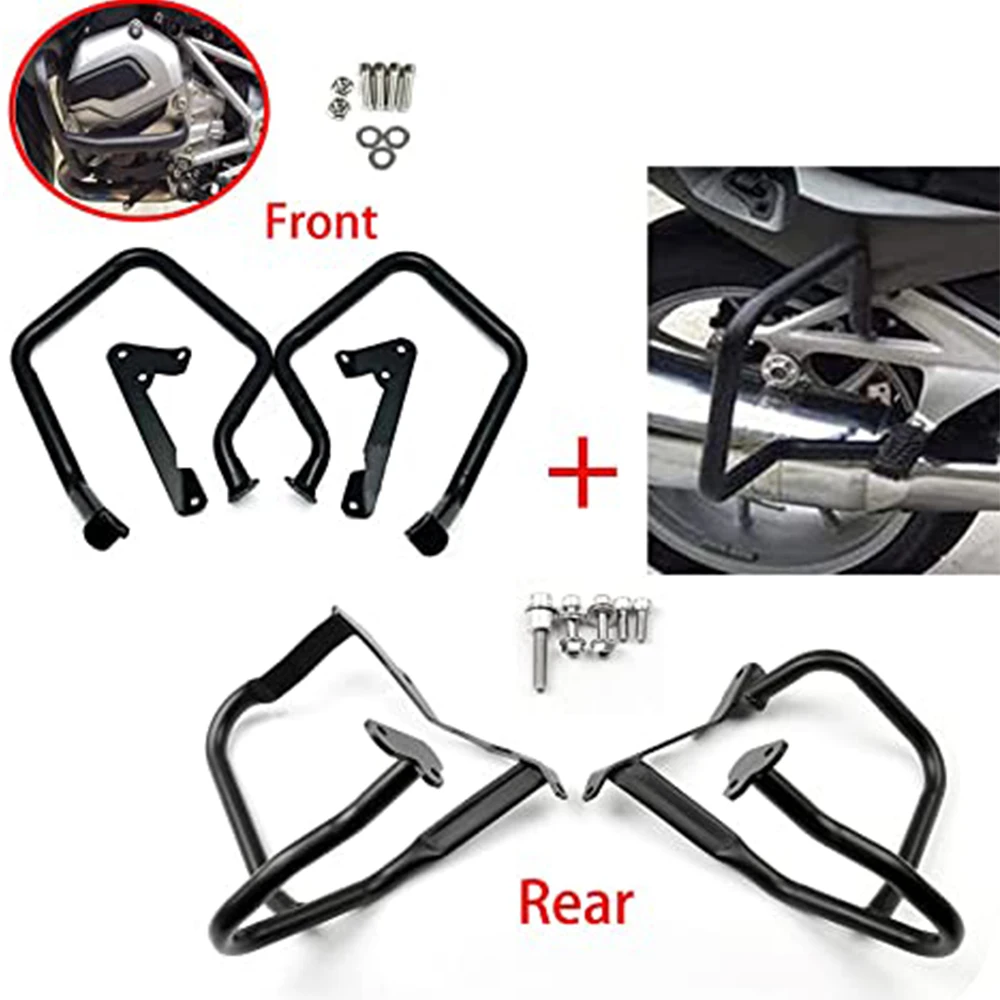 

For BMW R 1200 RT R1200RT R1200 RT 2014-2020 Oil cooled Motorcycle Highway Crash Bar Engine Guard Cover Bumper Frame Protector