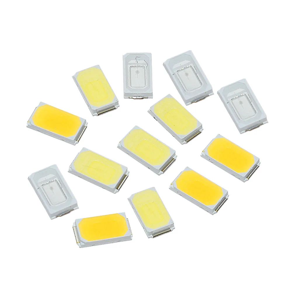 100pcs 5630/5730-CW/WW 0.5W-150Ma 50-55lm 6500K White Light SMD 5730 5630 LED 5730 diodes (3.2~3.4V)