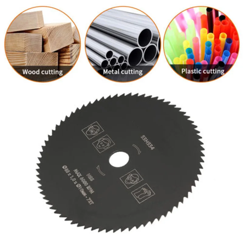 72 denti 85mm * 10mm HSS circolare lama per dischi ruota per taglio legno metallo taglio