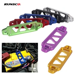 Aluminum Billet Car Battery Tie Down Fasten Bracket Holder Brace For Honda Civic ACURA INTEGRA