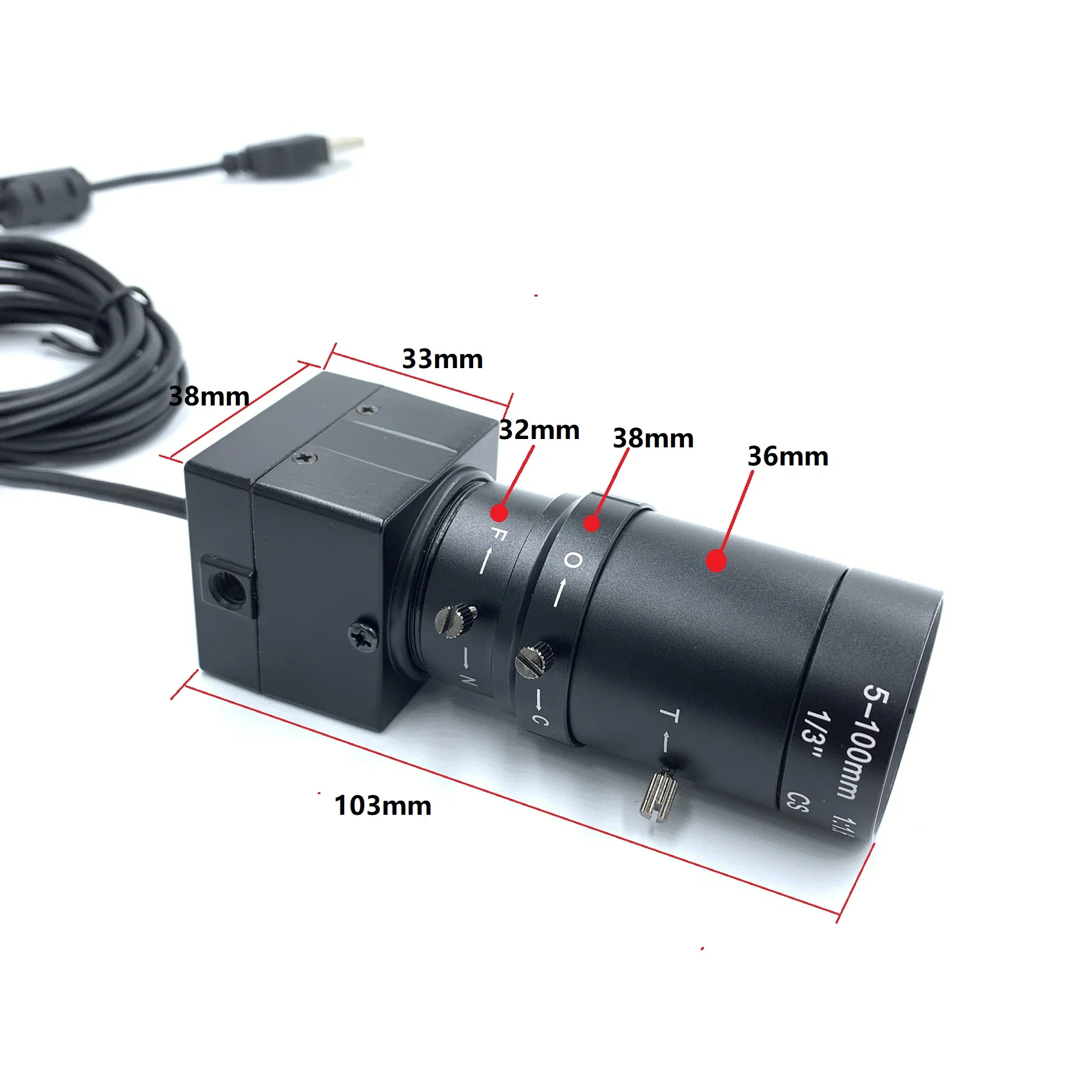 4K 8MP 3840x2160 IMX415 Датчик 20x ручной зум вариофокальная USB веб-камера видеокамера для прямой трансляции обучающая камера для документов