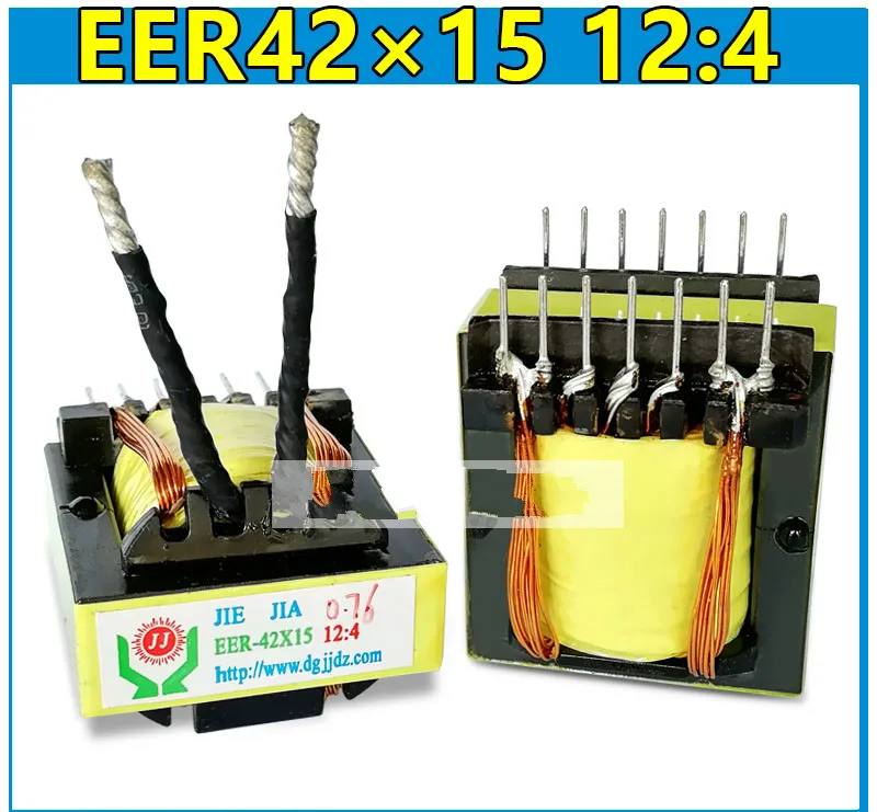 

5pcs/lot Inverter Welding Machine Middle Plate High Frequency Main Transformer EER42*15 12:4 Welding Machine Repair Parts