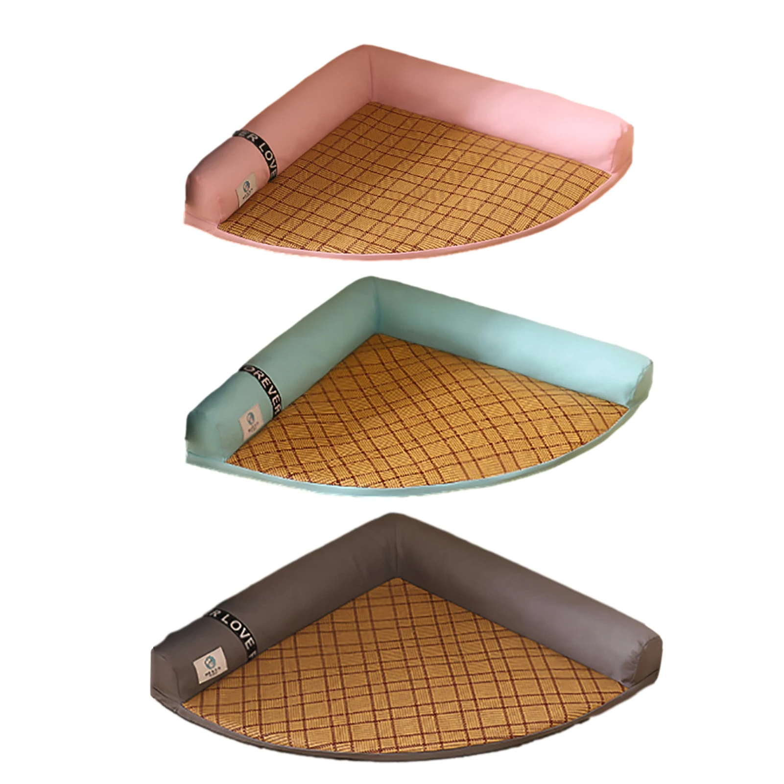 New Pet Summer Sleeping Mat Detachable Washable Pet Sleeping Bed Dog Cat Corner Cool Nest Kennel Summer Cooling Blanket