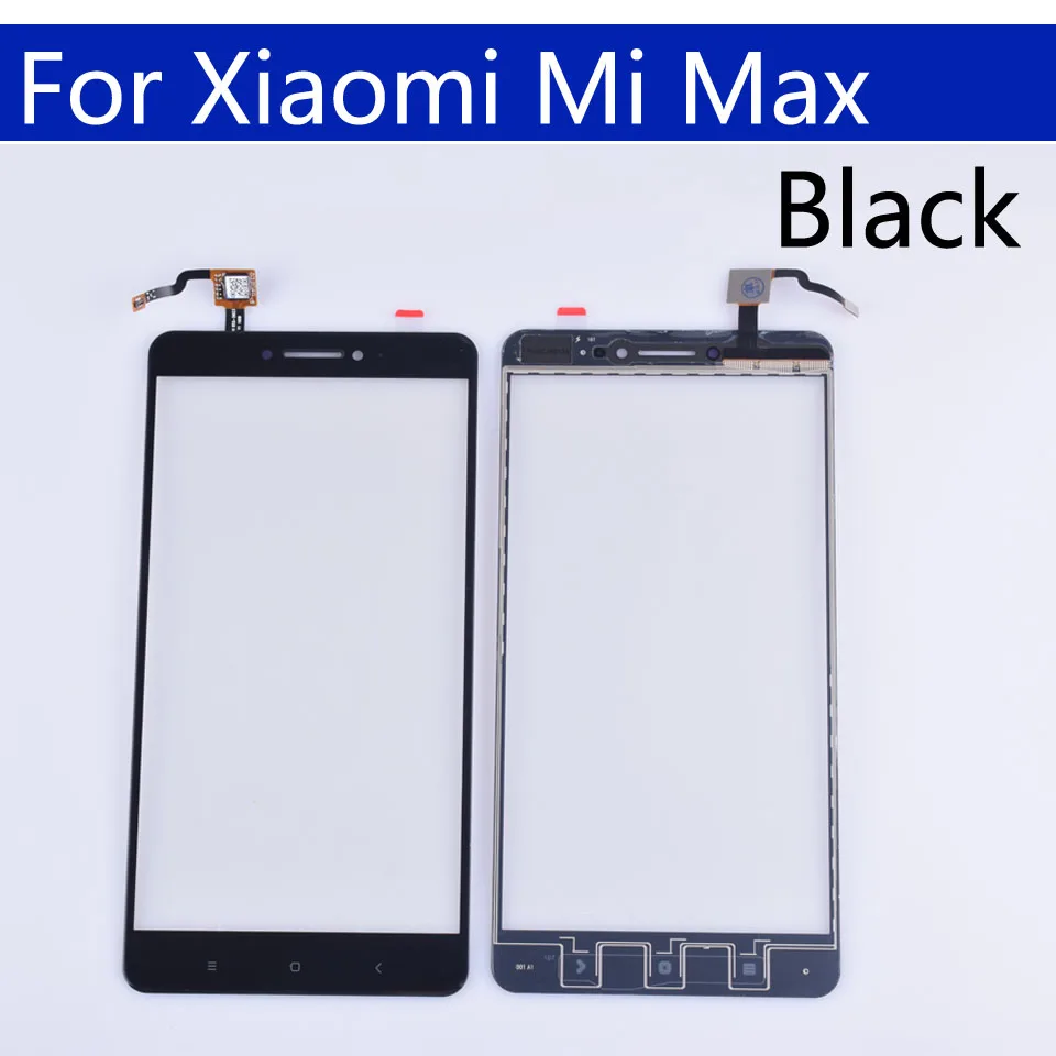 6.44 "Layar Sentuh untuk Xiao Mi Mi Max Touch Screen Panel Sensor LCD Display Kaca Lensa Panel Digitizer Suku Cadang Pengganti