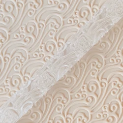 Embossing Rolling Pins for Baking, Handmade Dough Roller, Propelling Cloud Pattern