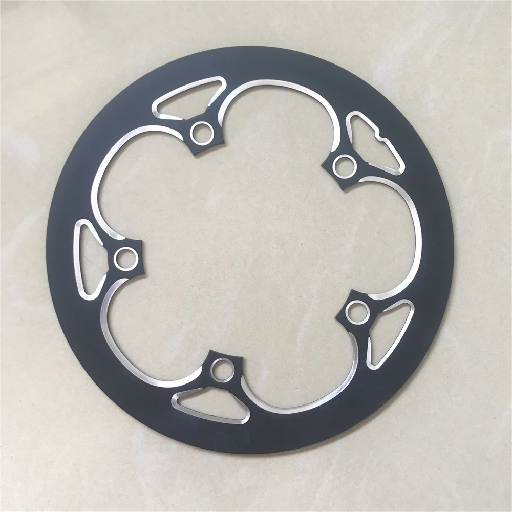 Folding Bike Chain Guard 130 BCD Aluminum Alloy 38T 39T 42T 44T 46T 48T 50T 52T 53T 56T 58T 60T Road Bicycle Chainring Cover