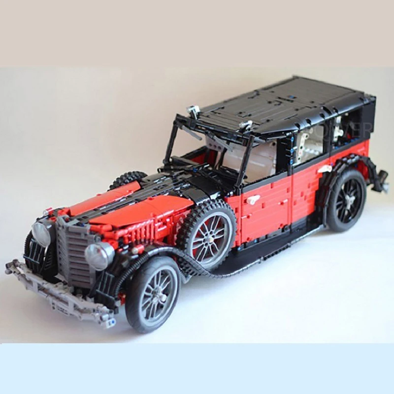 New Classic Sports Vehicle BZ-770 Building Blocks DIY Buildmoc Famous Car Simulation Model Bricks Toys for Kids Children Gifts