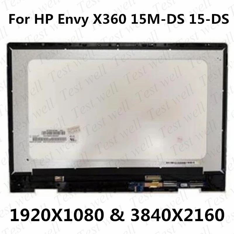 

Replacement LAPTOP PANEL for HP Envy X360 15M-DS 15-DS 15Z-DS LCD Touch digitizer Screen FHD 30PIN assembly display L53868-001