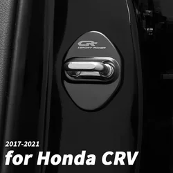 Car door lock protective cover screw door lock buckle cover decoration accessories for Honda crv CR-V 2017 2018 2019 2020 2021