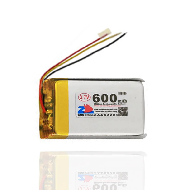 حماية NTC 600 مللي أمبير AE 482539 بطارية P لاستبدال بوليمر التحكم عن بعد Phonak Compilot