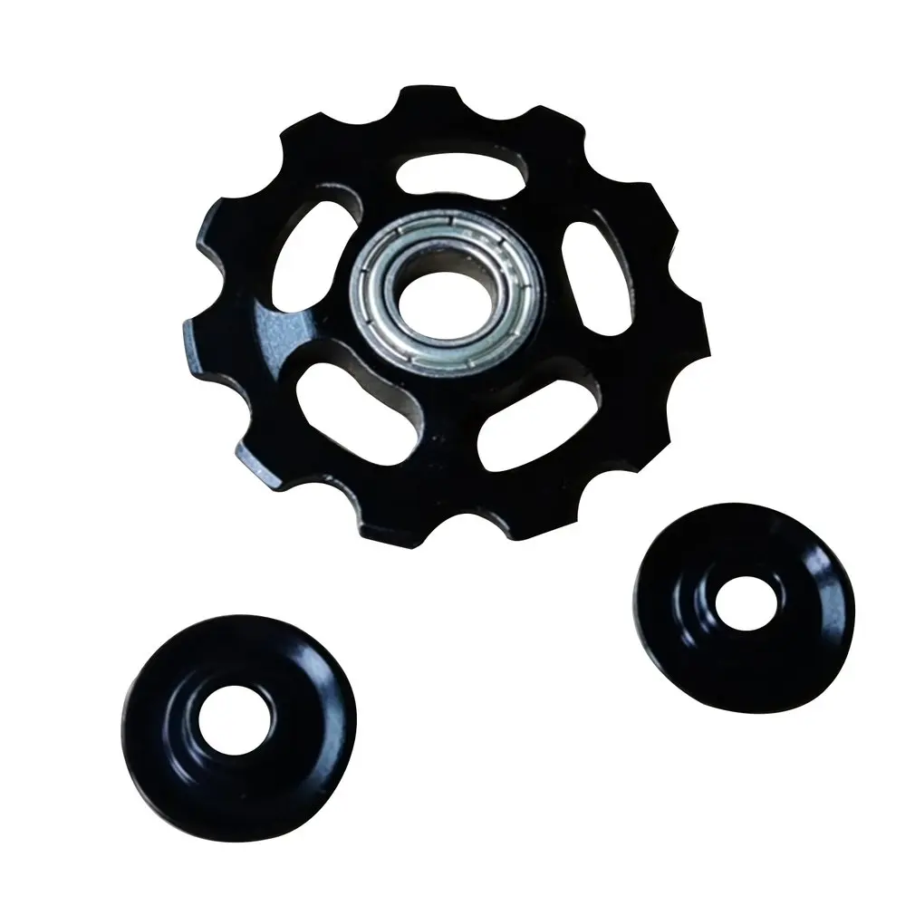 

Aluminium Alloy Jockey Wheel 11T Bicycle Tension Wheel Rear Derailleur Pulley Guide Pulley Cycling Bike Accessories