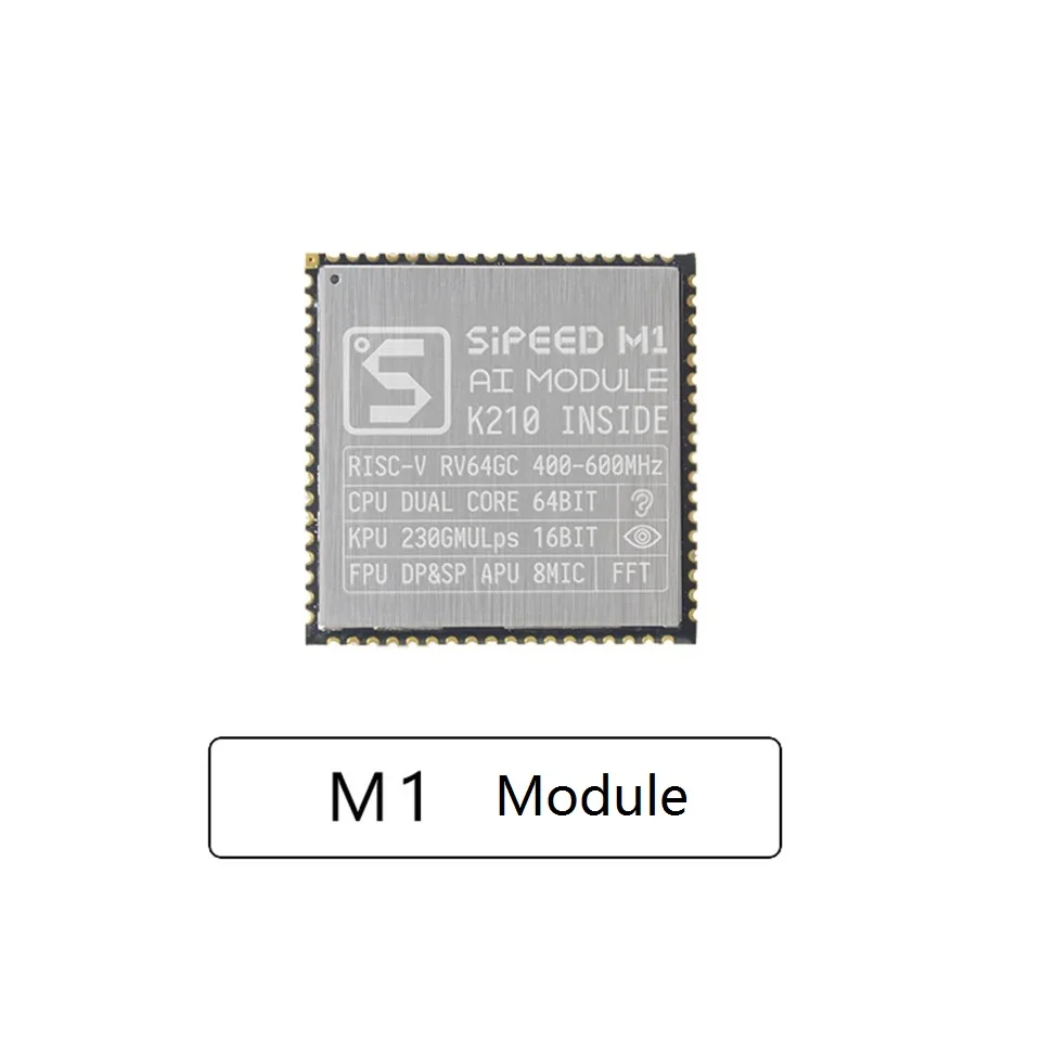 Sipeed M1 M1W Dock  AI+lOT Module Demo Board K210 Deep Learning Vision RV64 AI board for Edge Computing