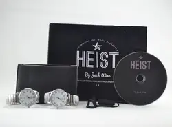 Heist (DVD and Gimmick) Magic Tricks Stage Close Up Magia Watch Wallet Magie Accessories Mentalism Illusion Gimmick Props Magica