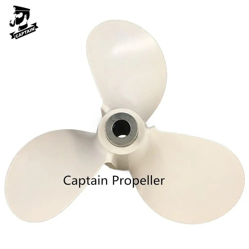 Captain Propeller 11 1/2x12-H 676-45943-62-EL Fit Yamaha Outboard Engines Pin Drive 40HP Aluminum Spline RH