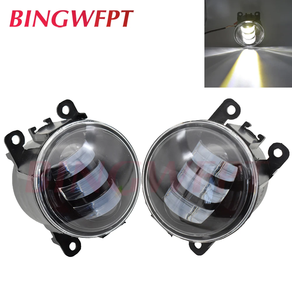 2 sztuk/para LED światła przeciwmgielne dla Suzuki SX4 Grand Vitara Swift Sedan s-cross Alto Jimny dla SUZUKI SX4 GY Hatchback 2006-2014