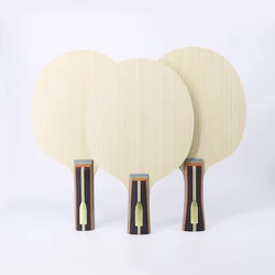 Stuor-Raquette de tennis de table de ping-pong, Gold Duo Carbon, lame en fibre de carbone, attaque rapide 7 plis